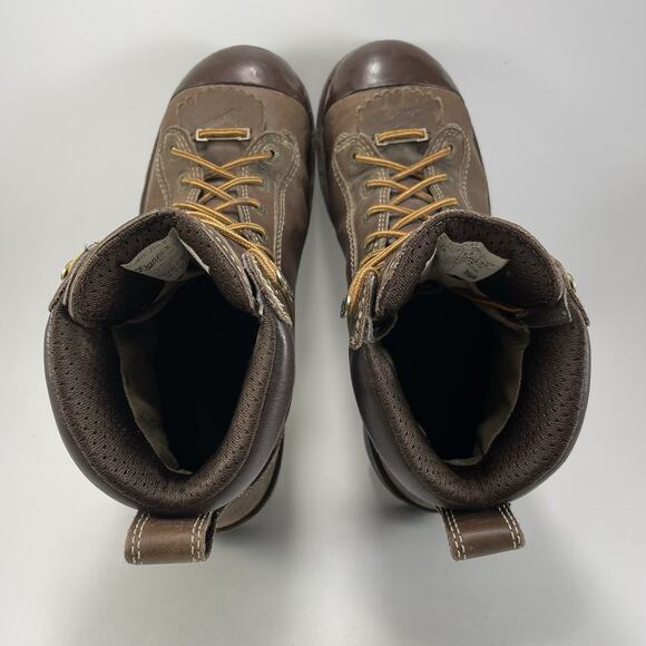 Danner Quarry 6" Work Boot Mens Size 9 Brown Leather Safety Toe Vibram Gore-Tex - Picture 5 of 11